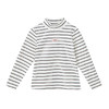 笛莎Deesha 女童2024冬季新款基础半高领条纹打底衫 商品缩略图4