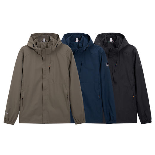 【可拆卸帽】【新款DMH】大依优型大码连帽外套男宽松加肥加大码上衣夹克运动潮流 商品图4