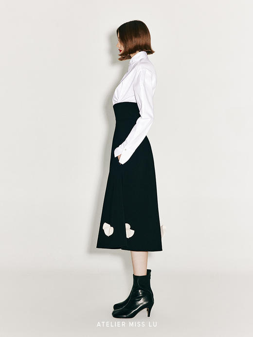 【云间折纸】腰部封褶设计收腰衬衫 商品图1