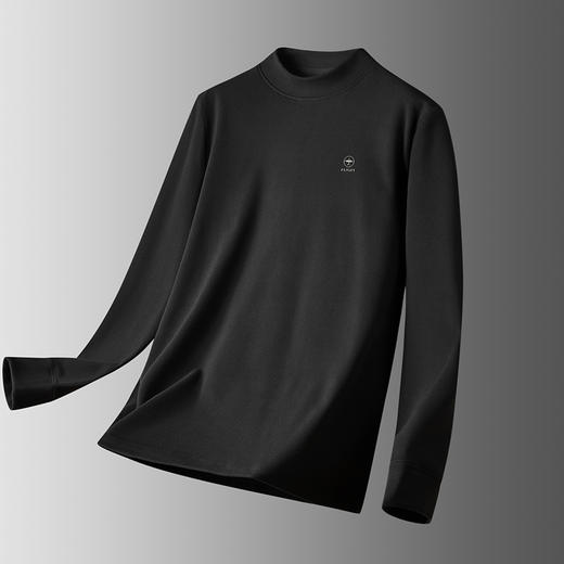 【新款DPF】大依优型大码长袖T恤打底衫休闲加肥加大上衣男士胖子大码t恤打底 商品图3