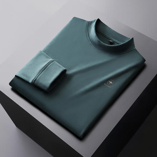 【新款DPF】大依优型大码长袖T恤打底衫休闲加肥加大上衣男士胖子大码t恤打底 商品图5