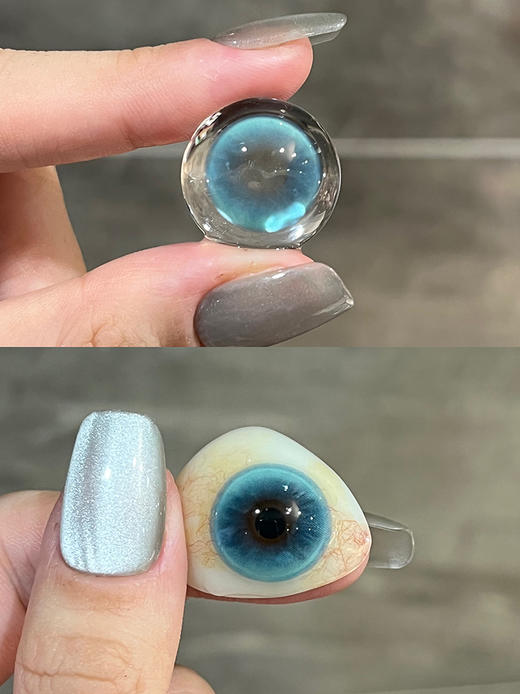 HUOHUOCON 月轮极光 半年抛 两片 14.5mm 参考着色 13.9mm 基弧 8.6 含水 38% 新锐国货 商品图4