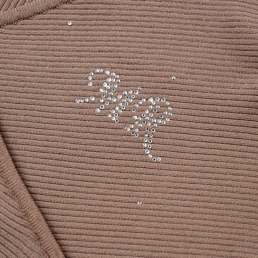 复古华丽感套头针织毛衫上衣修身女MS85SW063X60 商品图3