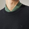 【华夫格加绒】柒牌男士圆领毛衣冬季新品时尚休闲保暖舒适针织衫 127Y70700 商品缩略图2
