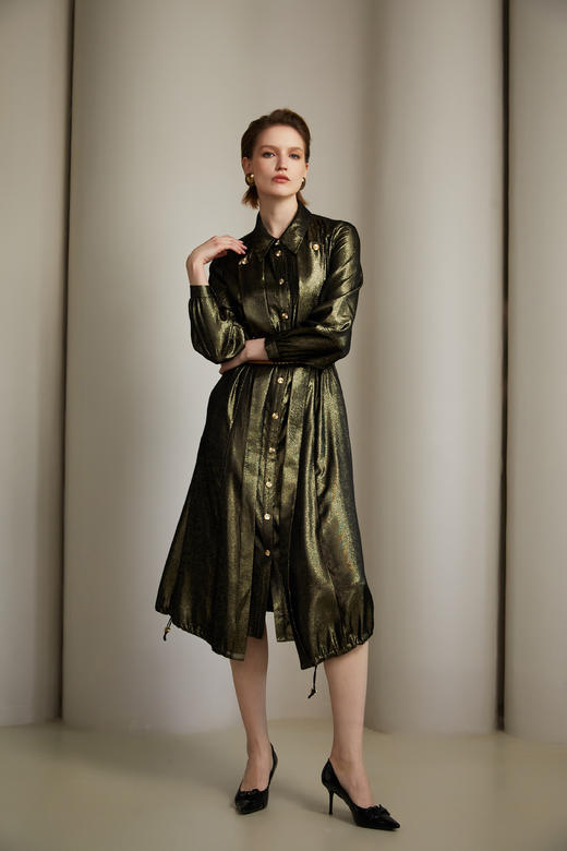 SAFICOO 时尚休闲 收腰放摆 显高显瘦式连衣裙 商品图1