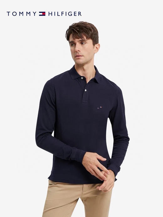 Tom男士秋冬24年新款长袖Polo 商品图0