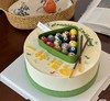 【臻品系列】---半翻糖【一杆清台】台球蛋糕 商品缩略图0
