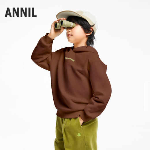 【实体店同款】男童运动风活力卫衣安奈儿童装AB431567 商品图1