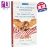 【中商原版】Signet 独立宣言与美国宪法 Declaration of Independence Constitution of United States 英文原版 Floyd Cullop 商品缩略图0