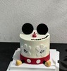 【臻品系列】---半翻糖【米奇】送儿童、迪士尼系列生日蛋糕 商品缩略图0