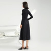 馥迦知性优雅黑色连衣裙 商品缩略图2