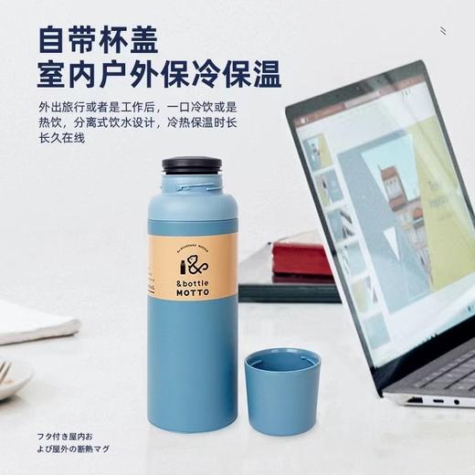 Tiger虎牌不锈钢保温杯便携大容量运动随手杯子MSI 600ml 商品图1