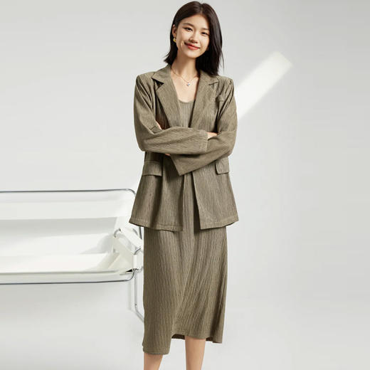 馥迦清冷优雅西装套装裙 商品图4