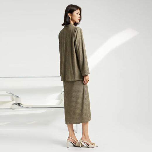 馥迦清冷优雅西装套装裙 商品图3