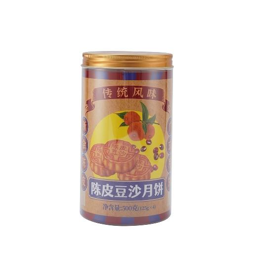 新会-【筒装】陈皮豆沙月饼125g*4 商品图5