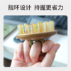 檀木牦牛角按摩梳｜便携舒缓经络 商品缩略图5