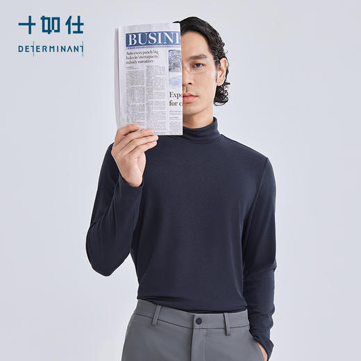 十如仕暖姜细绒高领内搭长袖T恤-T04-03 商品图7