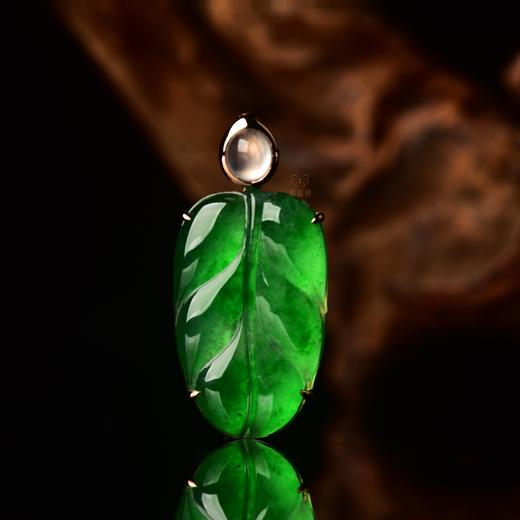【金枝玉叶】翡翠坠-GZ12407053 商品图0