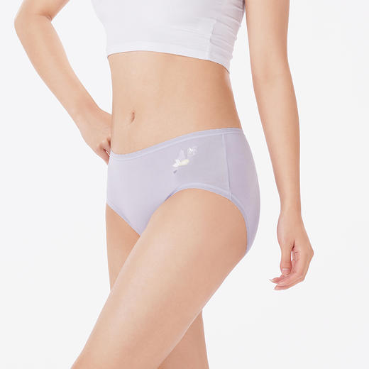 都市丽人内裤纤柔绵平角裤莫代尔茶纤女士内裤LKT5M9 商品图2