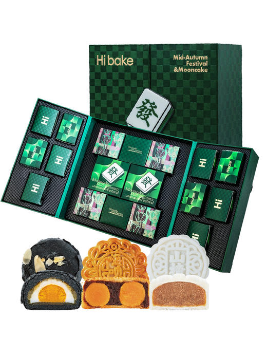 Hibake中秋月饼 遇饼则发 礼盒装【福利品】 商品图0