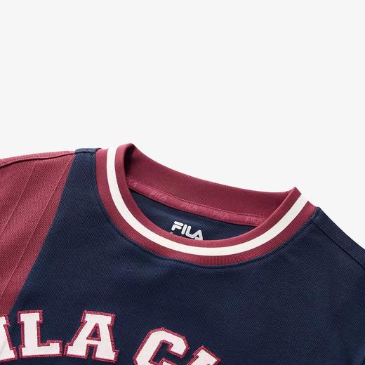 【FILA KIDS】B8F   男大童经典生活圆领宽松长袖 商品图2