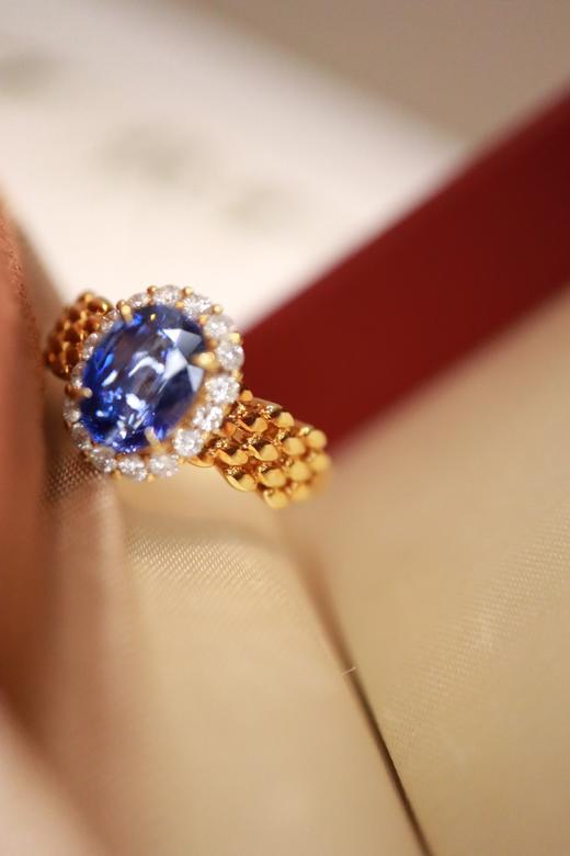 1.76ct 蓝宝石戒指 商品图5
