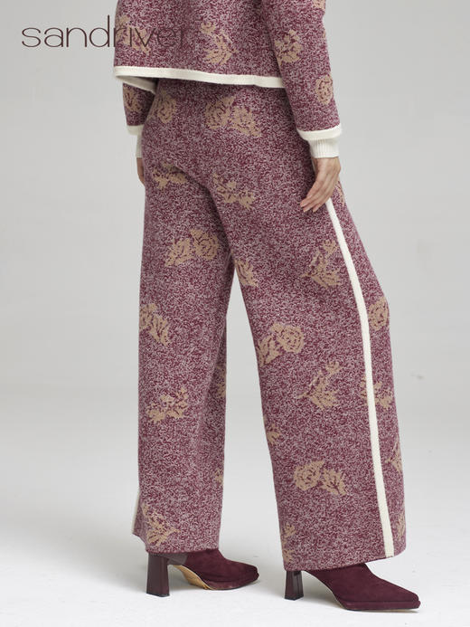 西藏羊绒提花裤子SJF96K364N 商品图2