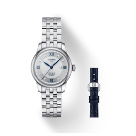 【时计廊】天梭力洛克系列钢带机械女表 20周年纪念款T006.207.11.036.01