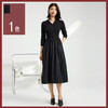 馥迦知性优雅黑色连衣裙 商品缩略图0