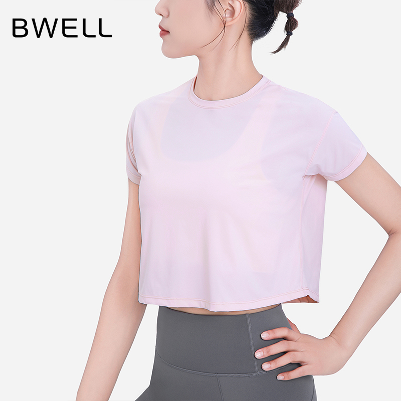 BWELL圆领宽松短袖BWY7669