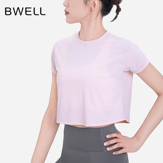 BWELL圆领宽松短袖BWY7669 商品图0