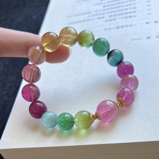 37.27g 12.6mm 碧玺手链 商品图6