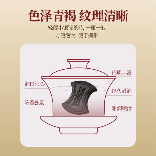 长盛川湖北青砖茶·百年珍藏C2451（208g） 商品图4