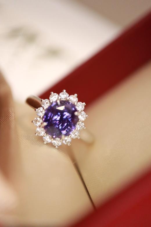 2.01ct 蓝宝石戒指 商品图1