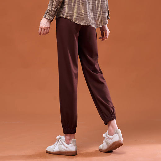 时尚复古宽松松紧腰，刺绣运动卫裤休闲裤GYM-PT1673 商品图1