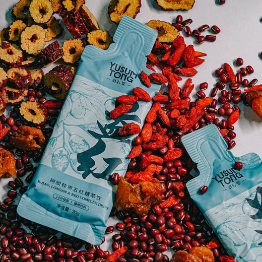 【大眼睛-11月】羽心堂 阿胶桂枣五红精萃饮 30g*9/盒 国内发货 商品图0