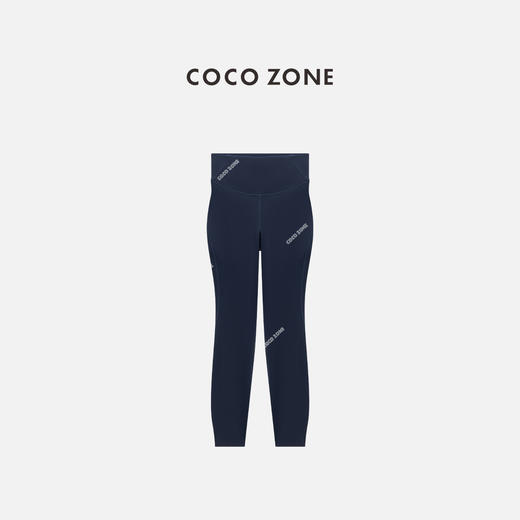 COCO ZONE 简约纯色显瘦瑜伽裤收腹提臀鲨鱼裤CC2C1589 商品图1