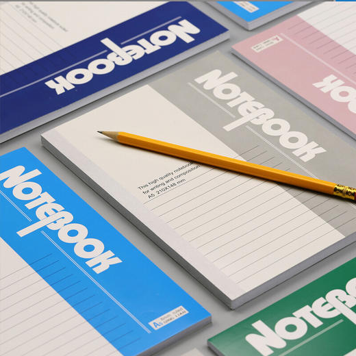 【工作学习必备！笔记本】青联A5办公用品软面抄学生文具无线胶装软抄本商务工作记事本。ry 商品图0