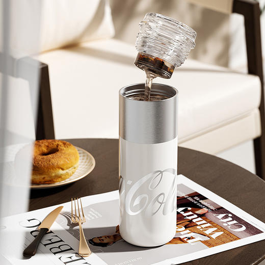 GE-CK23AW-B64 可口可乐联名款金属胶囊保温杯 商品图3