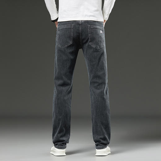 【特大码】【新款DMR】大依优型大码男装牛仔裤弹力加肥加大号宽松长裤舒适直筒胖子裤子 商品图6