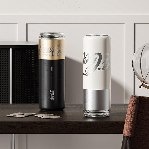 GE-CK23AW-B64 可口可乐联名款金属胶囊保温杯 商品图1
