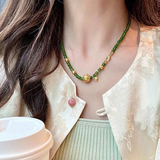 梦华江南国风项链，优选天然材质，混搭古今融合【G】 商品图4