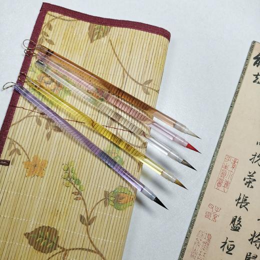 五彩水晶五毫小楷 小楷抄经国画勾线 商品图5