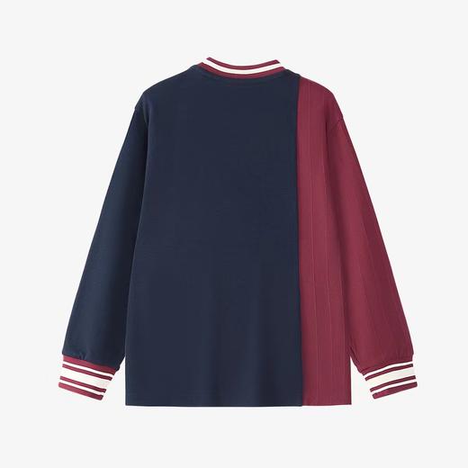 【FILA KIDS】B8F   男大童经典生活圆领宽松长袖 商品图1