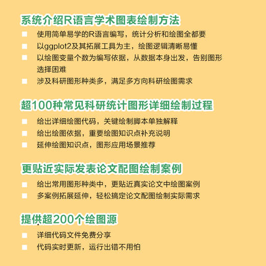 科研论文配图绘制指南——基于R语言 R语言实战数据分析*基础自学编程开发入门到精通程序设计书籍 商品图2