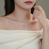 【美人鱼泪】S925银温柔风花朵项链【YXS-A3550】 商品缩略图3