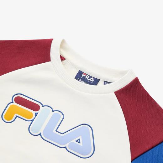 【FILA KIDS】8F   男小童经典生活抗菌驱螨套头卫衣 商品图2