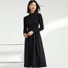 馥迦知性优雅黑色连衣裙 商品缩略图3