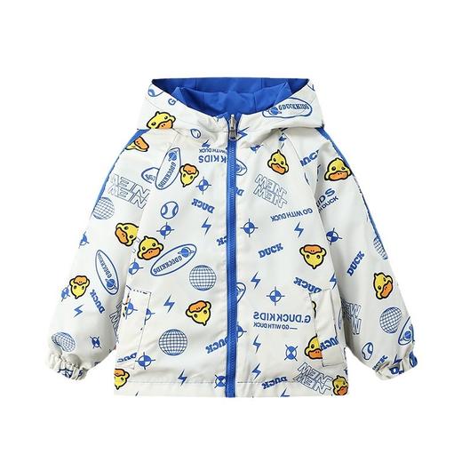 小黄鸭儿童双面穿外套男童女童春秋宝宝洋气休闲新款两面穿上衣潮 商品图4