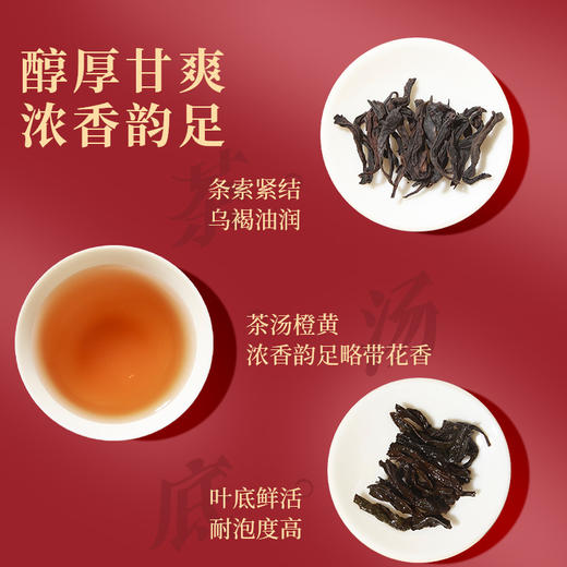 岩语 群山大红袍礼盒装 武夷山岩茶一级茶叶正宗中火乌龙茶送礼192g 商品图2